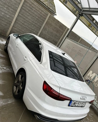 Audi A4 cena 142000 przebieg: 28000, rok produkcji 2021 z Wejherowo małe 92